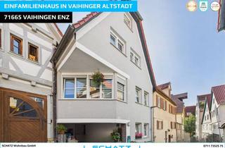 Einfamilienhaus kaufen in 71665 Vaihingen an der Enz, Modernes Einfamilienhaus in Vaihinger Altstadt