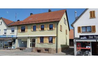 Gewerbeimmobilie mieten in Hauptstrasse 38, 89555 Steinheim, Top Lage Geschäftshaus mit Wohnung