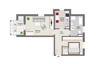 Wohnung mieten in Sonnenstraße 16, 86559 Adelzhausen, Charmante 2-Zimmer-Wohnung mit Privatgarten in Adelzhausen