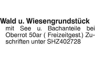 Grundstück zu kaufen in 74420 Oberrot, Grundstücke, Schwäbisch Hall