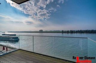 Wohnung mieten in 46446 Emmerich, Emmerich: Exklusive Wohnung mit Rheinblick und Garage – hell, modern, einladend