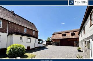 Einfamilienhaus kaufen in 35469 Allendorf, Allendorf - Land Leben - schönes Ensemble mit Wohnhaus, Nebengebäuden, Scheune und Garten