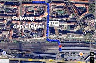 Wohnung kaufen in 75177 Pforzheim, Pforzheim - Eigentumswohnung Pforzheim Nordstadt Bahnhofsnähe 47 qm