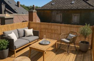 Wohnung kaufen in 95632 Wunsiedel, Wunsiedel - Kernsanierte Altbauwohnung mit Dachterrasse in Wunsiedel
