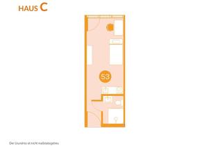 Wohnung kaufen in Leinthalerstraße 18, 80939 Freimann, Starke Eigenkapitalrendite: Neubau-Studentenstudio 20qm in München-Freimann