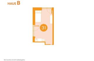 Wohnung kaufen in Leinthalerstraße 17, 80939 Freimann, Starke Eigenkapitalrendite : Neubaustudio 19 qm in München-Freimann