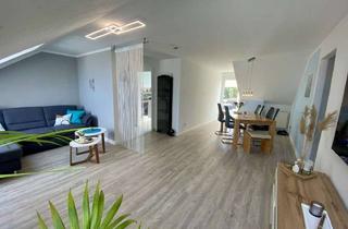 Wohnung kaufen in 95463 Bindlach, Stilvolle und moderne 4-Zimmer-Eigentumswohnung mit herrlicher Fernsicht inkl. Garage und Stellplatz