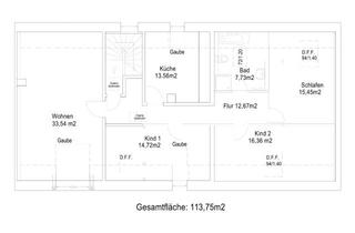 Wohnung mieten in Obergasse, 64823 Groß-Umstadt, Dachgeschosswohnung 4Zi/KB in Groß-Umstadt
