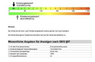 Wohnung mieten in 26683 Saterland, Schöne große OG-Wohnung im KFW40-Plus Haus zu vermieten!