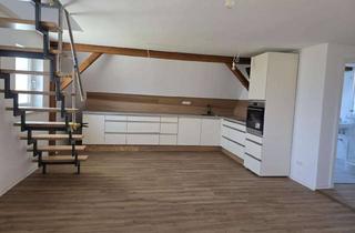Wohnung mieten in Mühlweg 15, 91625 Schnelldorf, neu renovierte 2 Zimmer-DG-Maisonette mit EBK u. Stellplatz