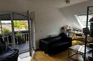 Wohnung mieten in 64653 Lorsch, Gepflegte DG-Wohnung mit drei Zimmern sowie 2 Balkonen und Einbauküche in Lorsch