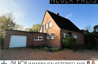 Einfamilienhaus kaufen in 26736 Krummhörn, Zentrumsnähe garantiert! Sehr gepflegtes Einfamilienhaus mit Garage und großzügigem Garten