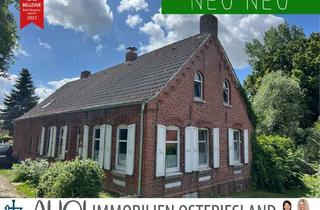 Doppelhaushälfte kaufen in 26736 Krummhörn, Altehrwürdige Doppelhaushälfte mit schönem Garten in beliebter Warftenlage (vermietet).