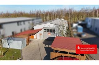 Gewerbeimmobilie kaufen in 33818 Leopoldshöhe, Neuwertige Gewerbehalle mit Betriebsleiterwohnung in Leopoldshöhe