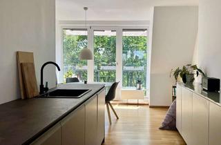 Immobilie mieten in Quitzowstraße, 10559 Tiergarten, Wohnen auf Zeit - Helle, hochwertig sanierte 2-Zimmer-Dachgeschosswohnung mit Balkon