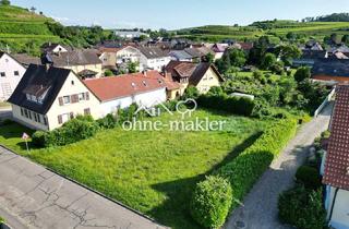 Grundstück zu kaufen in 79361 Jechtingen, Attraktives Baugrundstück in Jechtingen - 1.184 m² - teilbar - top Lage am Kaiserstuhl