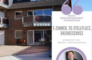 Wohnung mieten in 53881 Euskirchen, Euskirchen: 2-Zimmer im Dachgeschoss mit TG-Stellplatz. Ab sofort.