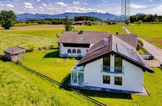 Einfamilienhaus kaufen in 83071 Stephanskirchen, Stephanskirchen: Traumblick und Ruhe rundum, Einfamilienhaus mit Wintergarten