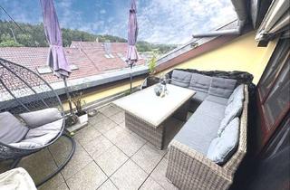 Wohnung kaufen in 72636 Frickenhausen, Moderne 4-Zi.-DG-Wohnung in Ortsrandlage mit herrlicher Aussicht