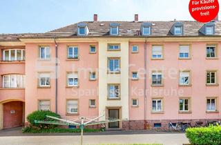 Wohnung kaufen in 76185 Mühlburg, Gepflegte 3-Zimmer-Wohnung mit Süd-Balkon & Mansarde – zentral in KA-Mühlburg