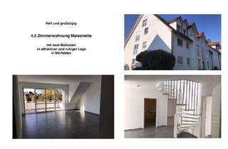 Wohnung mieten in Am Wallgraben, 64546 Mörfelden-Walldorf, Geschmackvolle 4,5-Raum-Maisonette-Wohnung mit geh. Innenausstattung mit Balkon und EBK
