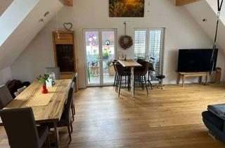 Wohnung mieten in 79291 Merdingen, Freundliche 4-Zimmer-DG-Wohnung mit gehobener Innenausstattung mit Balkon in Merdingen