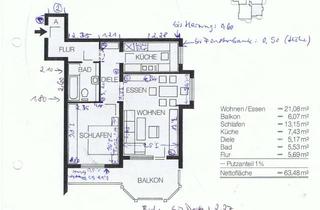 Wohnung mieten in Münchener Str. 1-2, 74078 Frankenbach, Helle 2-Zimmer-Wohnung mit Balkon & Stellplatz in Heilbronn-Frankenbach – Haustiere erlaubt!