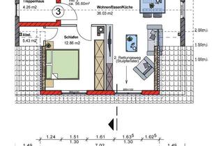 Wohnung mieten in Uhlandstrasse, 68799 Reilingen, Neubau 2-Zimmer-DG-Wohnung in Reilingen