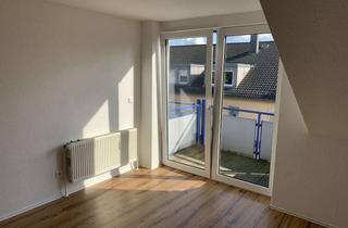 Wohnung mieten in Schulkoppel, 24848 Kropp, Zentrale, sonnige 2 Zimmer DG Wohnung mit Balkon und Stellplatz