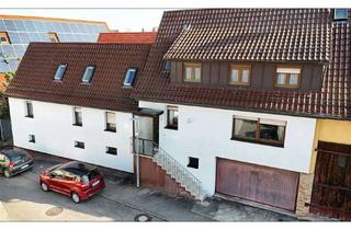 Haus kaufen in 74369 Löchgau, Vielseitiges 3-Familienhaus mit Nebengebäuden - Viel Potenzial für Kapitalanleger oder Handwerker