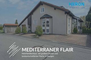Mehrfamilienhaus kaufen in 88512 Mengen, MEDITERRANER FLAIR - Mehrfamilienhaus mit großem Garten in Mengen-Blochingen