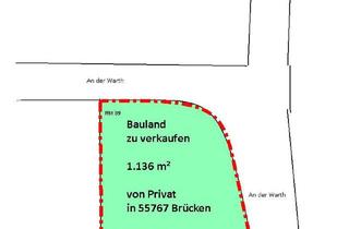 Grundstück zu kaufen in An Der Warth, 55767 Brücken, Baugrundstück
