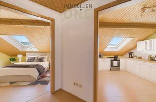 Wohnung kaufen in 93152 Nittendorf, Dachgeschosswohnung mit Ausbaupotenzial und Gartenidylle in naturnaher Lage