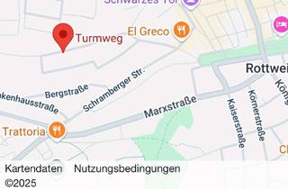 Wohnung kaufen in Turmweg 78, 78628 Rottweil, Sehr gepflegte 2,5-Zimmer-Wohnung mit Terrasse und Garage in Rottweil ohne Makler