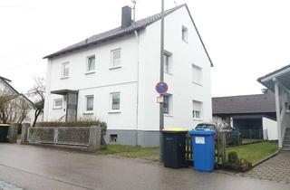 Wohnung mieten in 86476 Neuburg, Gepflegte 4-Zimmer-Etagen,-Whg mit Garage, Balkon und EBK in Neuburg an der Kammel
