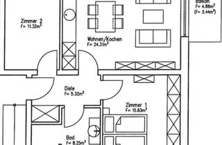 Wohnung mieten in 34246 Vellmar, Neubau Wohnung zu vermieten