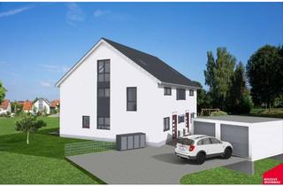 Doppelhaushälfte kaufen in Weinbergstraße 16 a, 64342 Seeheim-Jugenheim, Individuelle Doppelhaushälfte -west- in 2. Reihe mit großem Garten inkl. Kauf- & Baunebenkosten