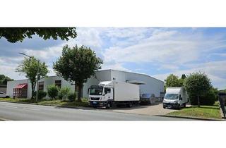 Gewerbeimmobilie kaufen in 32683 Barntrup, Barntrup - Lager- undoder Montagehalle im Gewerbegebiet mit Photovoltaik-Anlage und in sehr gutem Zustand ...