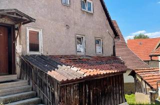 Haus kaufen in 75438 Knittlingen, Knittlingen - Renovierungsbedürftig 1-2 Fam. Haus mit Grundstück in Knittlingen