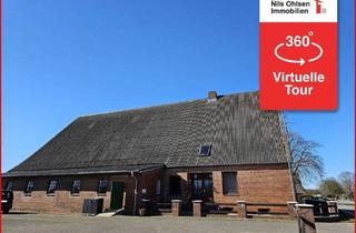 Haus kaufen in Dörpstraat 30, 25597 Westermoor, Westermoor - Schöner Fachhallen Resthof mit Ausbaureserve
