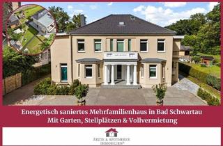 Mehrfamilienhaus kaufen in 23611 Bad Schwartau, Bad Schwartau - Energetisch saniertes Mehrfamilienhaus in Bad Schwartau - Mit Garten, Stellplätzen & Vollvermietung