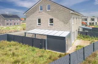 Villa kaufen in 26441 Jever, Jever - Stilvolle Neubau Doppelhaushälfte mit A+ Effiz. Fußbodenheizung