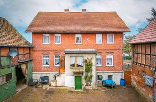 Bauernhaus kaufen in 39343 Erxleben, Erxleben - Vierseitenhof, Bauernhof, Pferdestall, Scheune, Haus, Weide
