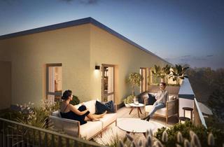 Wohnung kaufen in Astrid-Lindgren-Straße, 71254 Ditzingen, Dachgeschosswohnung mit Fernsicht und 30 m² Südterrasse - Einziehen und begeistern lassen