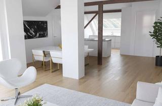 Loft kaufen in 75447 Sternenfels, Kernsanierte Loft-DG Wohnung mit Loggia // 20.000€ Zuschuss ELR // Nebenkosten zahlt Verkäufer!