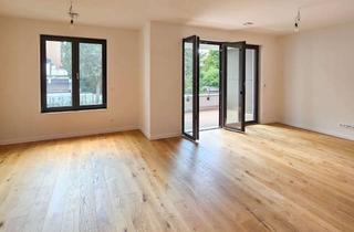 Wohnung kaufen in Marbachweg 310-314, 60320 Dornbusch, Klimatisierte Neubauwohnung mit Westbalkon, zwei Bäder mit TG-Stellplatz zur Miete