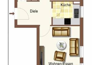 Wohnung mieten in 78333 Stockach, Gepflegte Wohnung mit zwei Zimmern und kleinem Süd-Balkon in Stockach