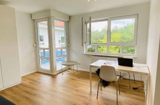 Wohnung mieten in Heinrich-Zille-Straße, 14532 Stahnsdorf, Modern sanierte Wohnung mit Balkon, Einrichtung und Einbauküche in Stahnsdorf