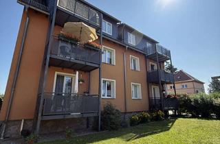Wohnung mieten in Wirtschaftshofstraße, 01640 Coswig, Sonnige 3 Zimmer Maisonette-Wohnung mit Süd-Balkon, Stellplatz und Gartennutzung, top saniert und ge