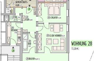 Wohnung mieten in Nürnbergerstraße 17, 91717 Wassertrüdingen, Moderne 2,5-Zimmer EG-Wohnung mit EBK, Balkon, WC, Kellerabteil in Wassertrüdingen